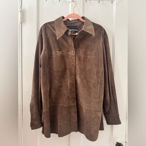 Vintage Suede Shacket